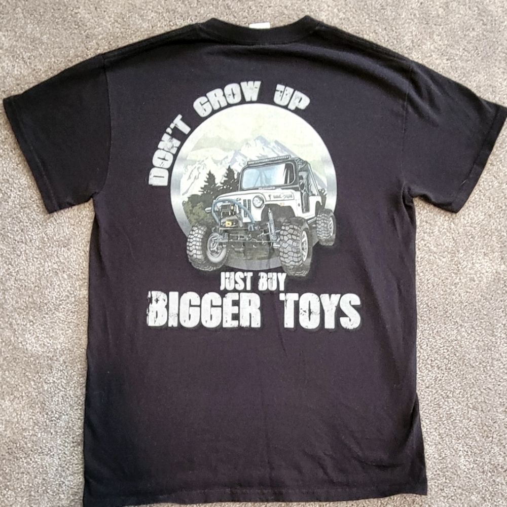 Jeep Graphic Black Tee